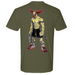 Mens Medium Military Green Style_T-Shirt
