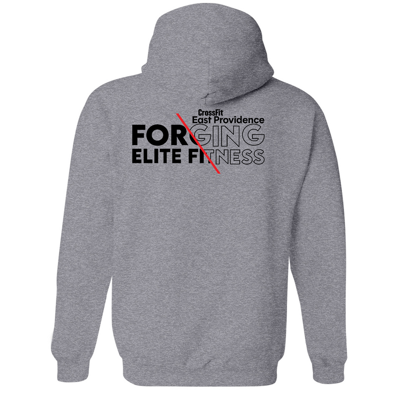 Mens Medium Gunmetal Heather Style_Hoodie