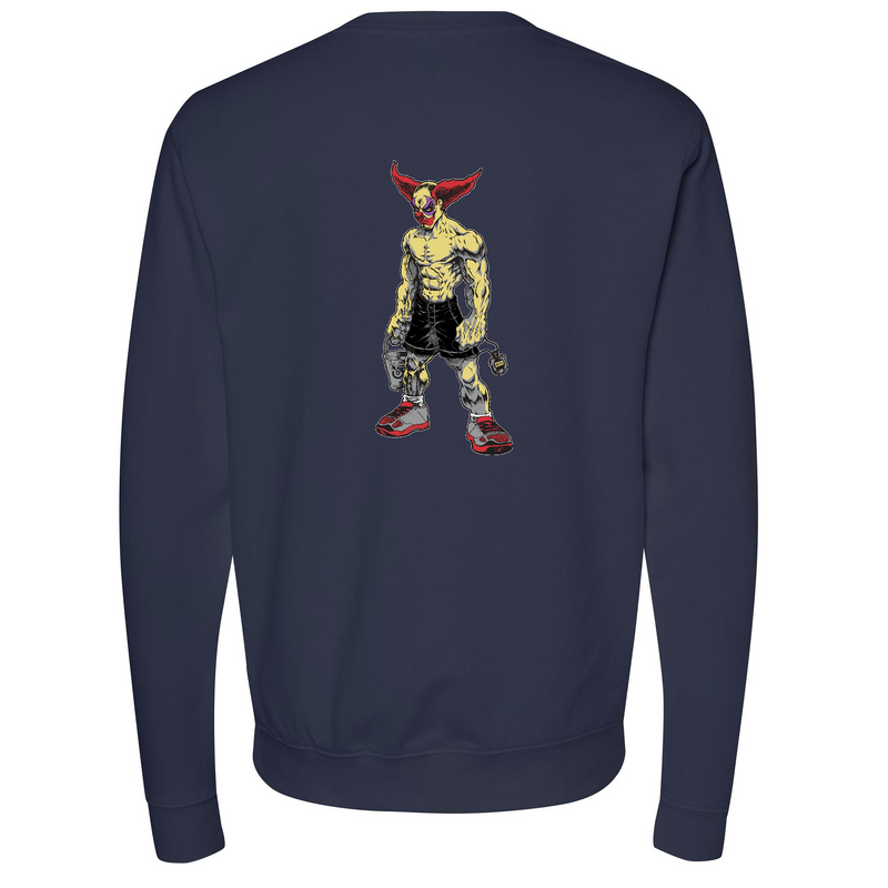 Mens Medium Classic Navy Heather Style_Sweatshirt