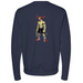 Mens Medium Classic Navy Heather Style_Sweatshirt