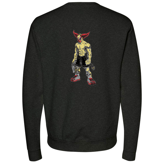 Mens Medium Charcoal Heather Style_Sweatshirt