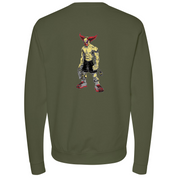 Mens Medium Army Style_Sweatshirt