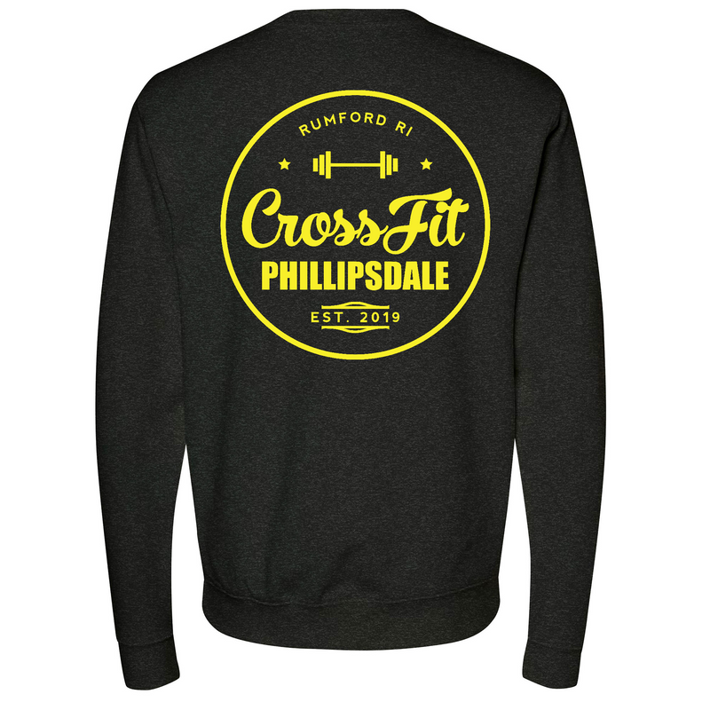 Mens Medium Charcoal Heather Style_Sweatshirt
