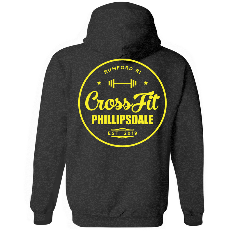 Mens Medium Charcoal Heather Style_Hoodie