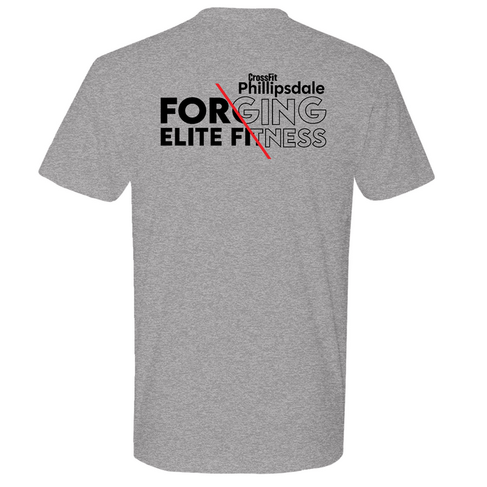 Mens Medium Dark Heather Gray Style_T-Shirt