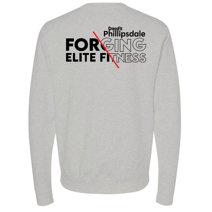 Mens Medium Grey Heather Style_Sweatshirt