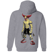 Mens Medium Gunmetal Heather Style_Hoodie