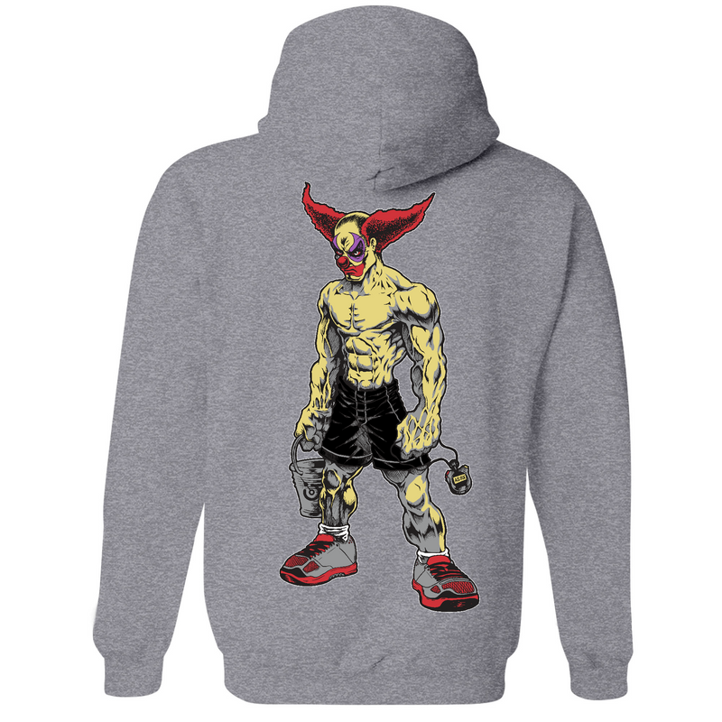 Mens Medium Gunmetal Heather Style_Hoodie