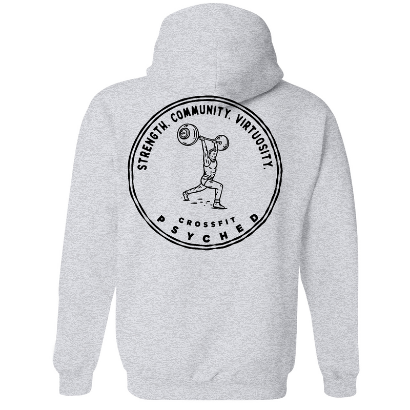 Unisex Medium Grey Heather Style_Zip_Hoodie