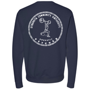 Mens Medium Classic Navy Heather Style_Sweatshirt