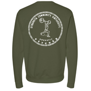 Mens Medium Army Style_Sweatshirt