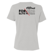 Womens Medium Solid Athletic Grey Style_T-Shirt