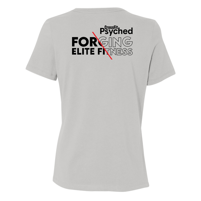 Womens Medium Solid Athletic Grey Style_T-Shirt