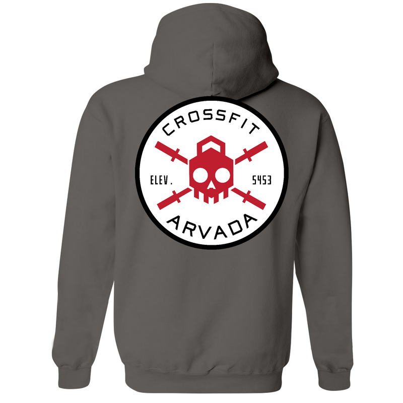 Unisex Medium Charcoal Style_Zip_Hoodie