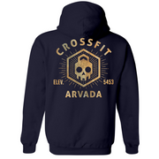 Unisex Medium Navy Style_Zip_Hoodie