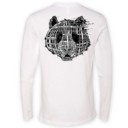 Mens Medium White Style_Long Sleeve