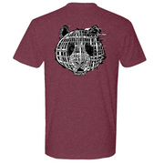 Mens Medium Heather Maroon Style_T-Shirt