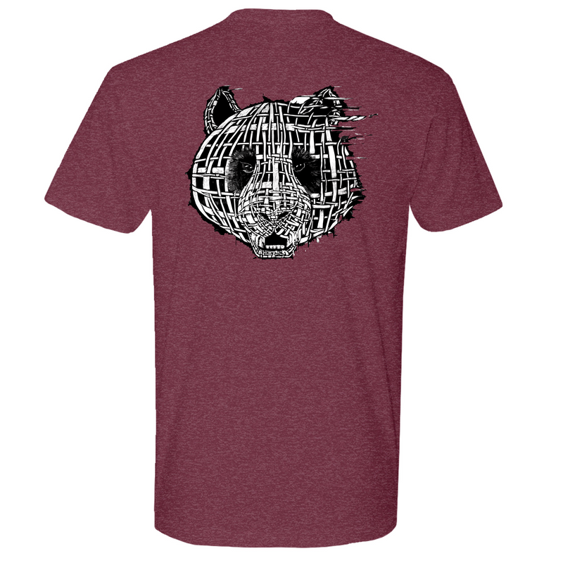 Mens Medium Heather Maroon Style_T-Shirt