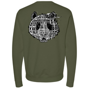 Mens Medium Army Style_Sweatshirt