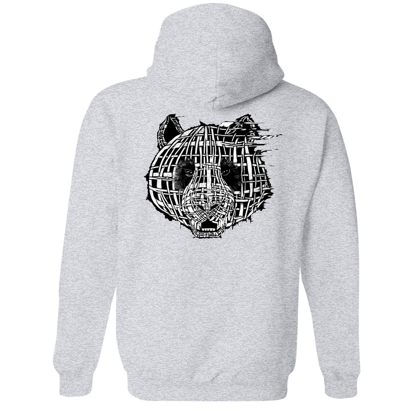 Mens Medium Grey Heather Style_Hoodie