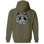 Mens Medium Army Style_Hoodie