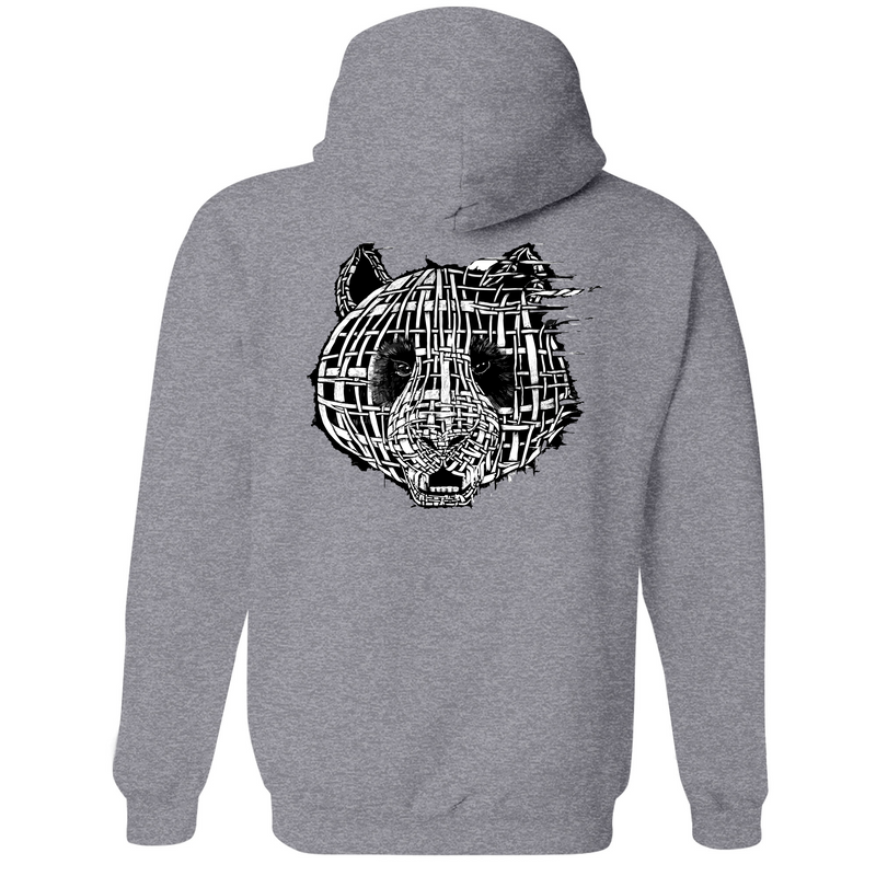 Mens Medium Gunmetal Heather Style_Hoodie