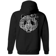 Unisex Medium Black Style_Zip_Hoodie