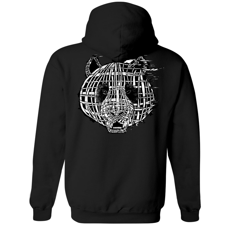 Unisex Medium Black Style_Zip_Hoodie