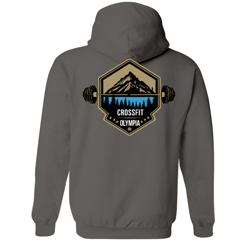 Unisex Medium Charcoal Style_Zip_Hoodie