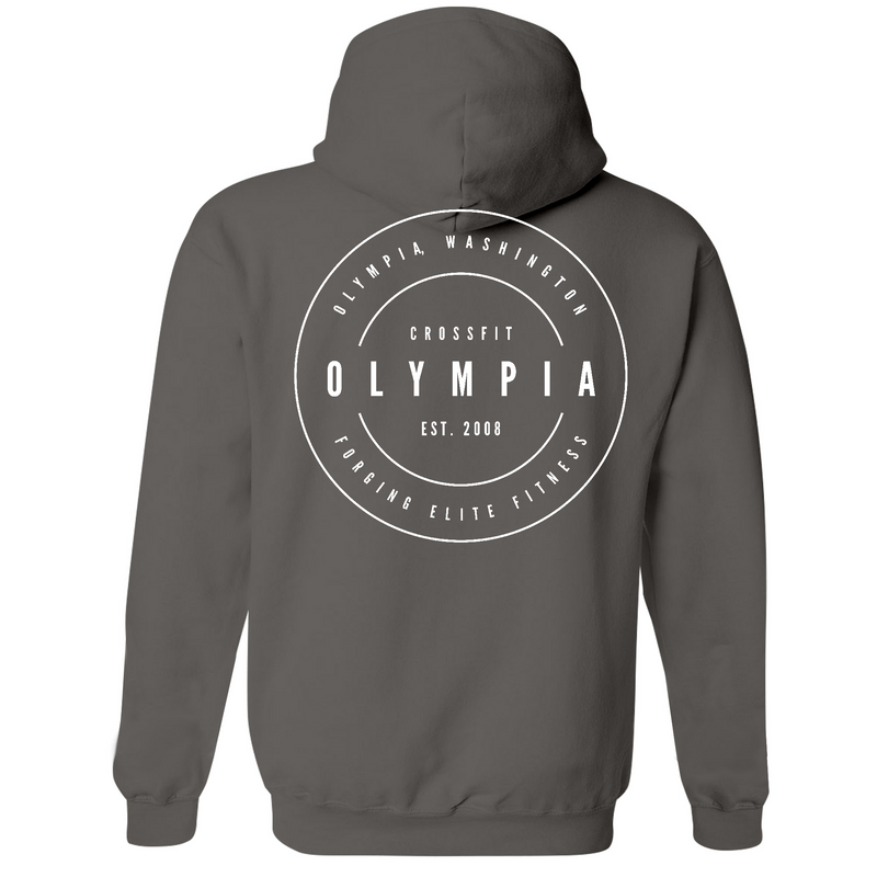 Unisex Medium Charcoal Style_Zip_Hoodie