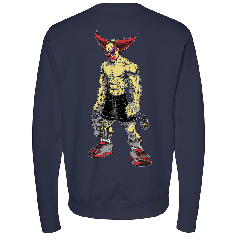 Mens Medium Classic Navy Heather Style_Sweatshirt