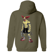 Mens Medium Army Style_Hoodie