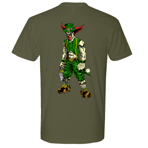 Mens Medium Military Green Style_T-Shirt