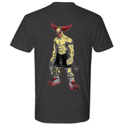 Mens Medium Heather Heavy Metal Style_T-Shirt