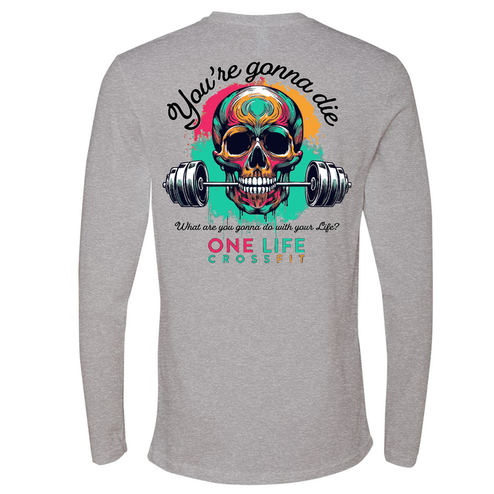 Mens Medium Heather Gray Style_Long Sleeve