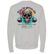 Mens Medium Grey Heather Style_Sweatshirt