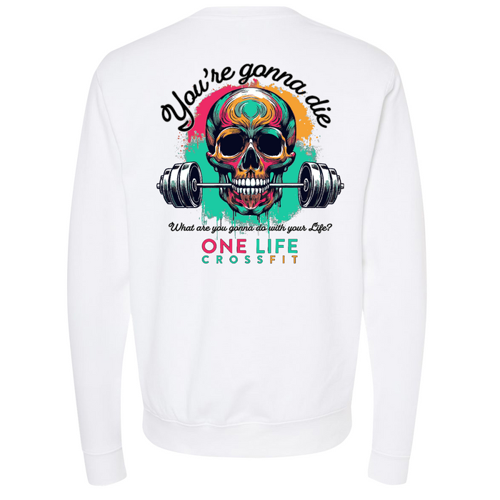 Mens Medium White Style_Sweatshirt