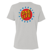 Womens Medium Solid Athletic Grey Style_T-Shirt