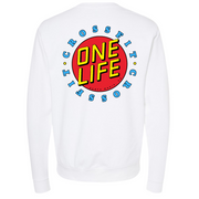 Mens Medium White Style_Sweatshirt