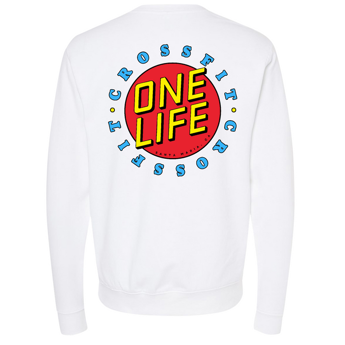 Mens Medium White Style_Sweatshirt