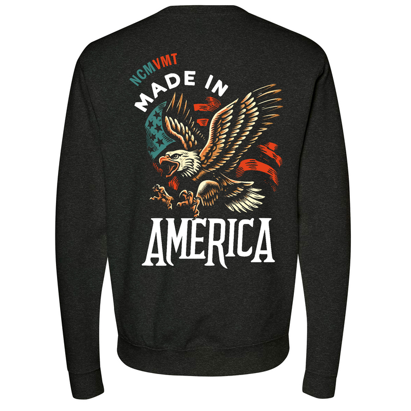Mens Medium Charcoal Heather Style_Sweatshirt