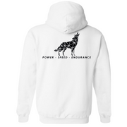 Mens Medium White Style_Hoodie