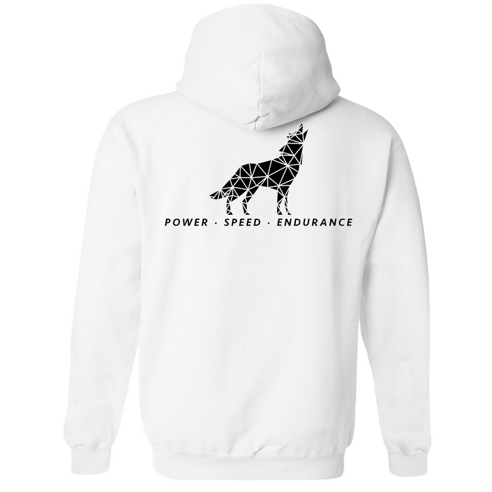 Mens Medium White Style_Hoodie