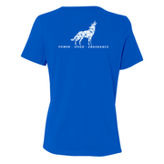 Womens Medium True Royal Style_T-Shirt