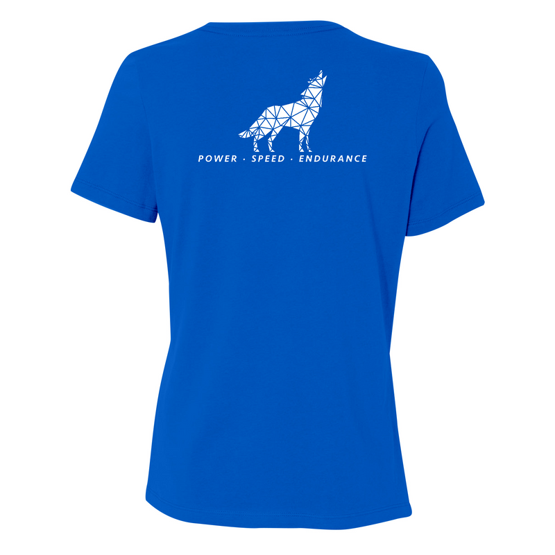 Womens Medium True Royal Style_T-Shirt