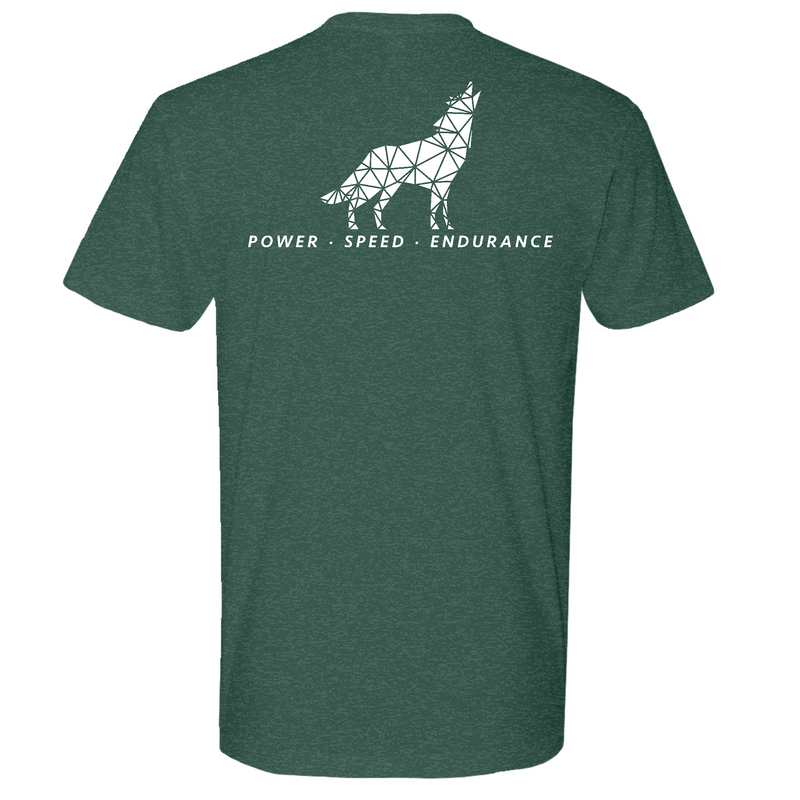 Mens Medium Heather Forest Green Style_T-Shirt