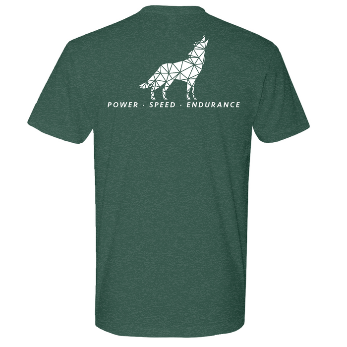 Mens Medium Heather Forest Green Style_T-Shirt