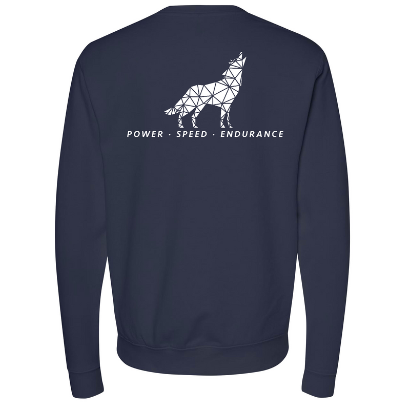 Mens Medium Classic Navy Heather Style_Sweatshirt