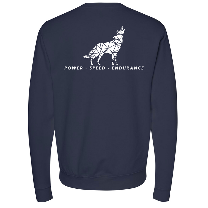 Mens Medium Classic Navy Heather Style_Sweatshirt