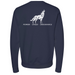 Mens Medium Classic Navy Heather Style_Sweatshirt
